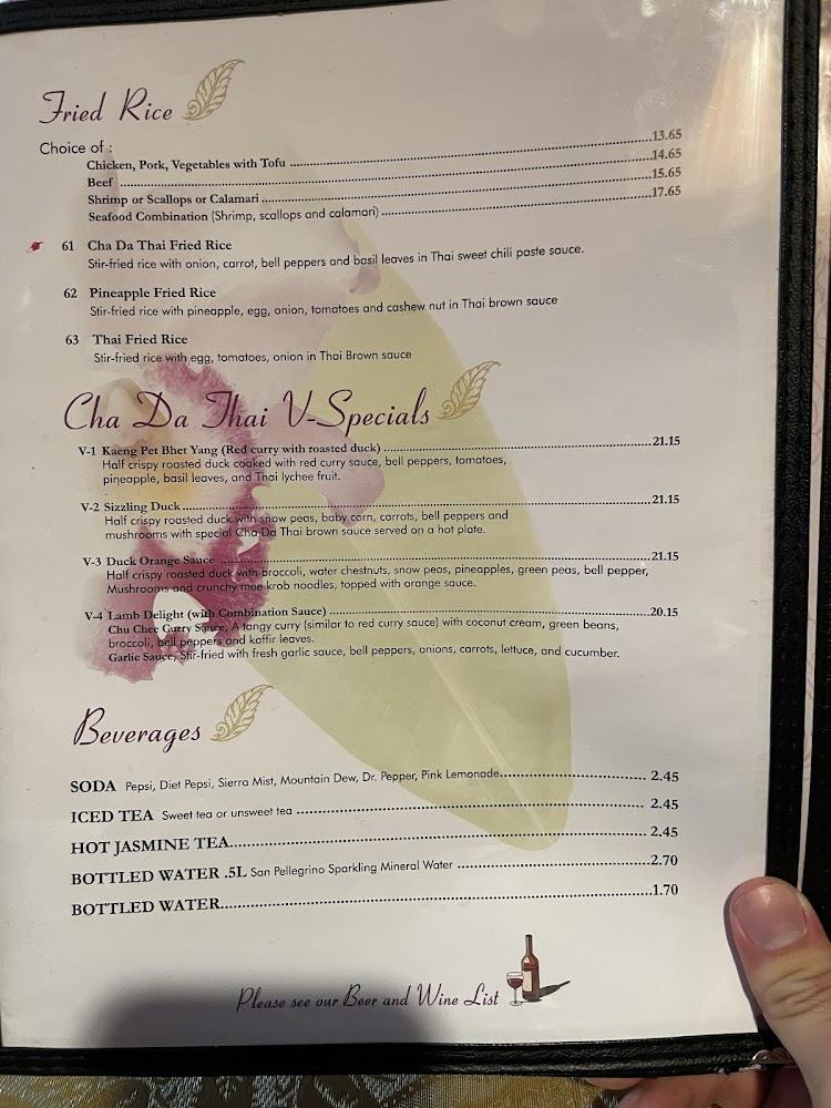 Cha Da Thai Spring Roll
